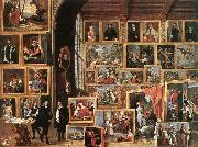 TENIERS, David the Younger The Gallery of Archduke Leopold in Brussels oil painting picture wholesale